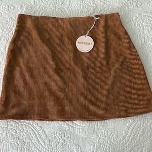 Corduroy Skirt
